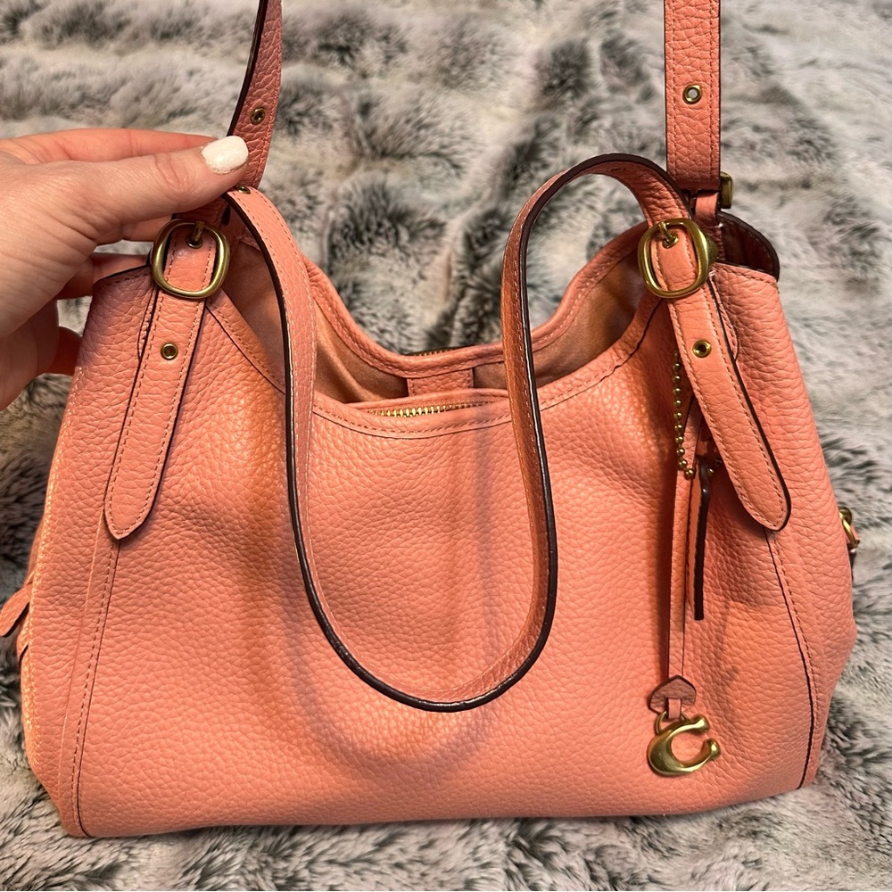 Coach purse. Glovetanned leather